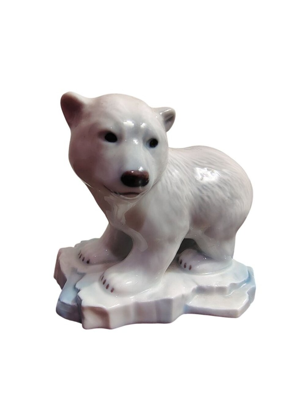 Royal Copenhagen Bing & Grondahl Polar Bear on Ice Figure of the Year Limited Ed